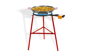 Welke materialen heeft u nodig voor een top paella?