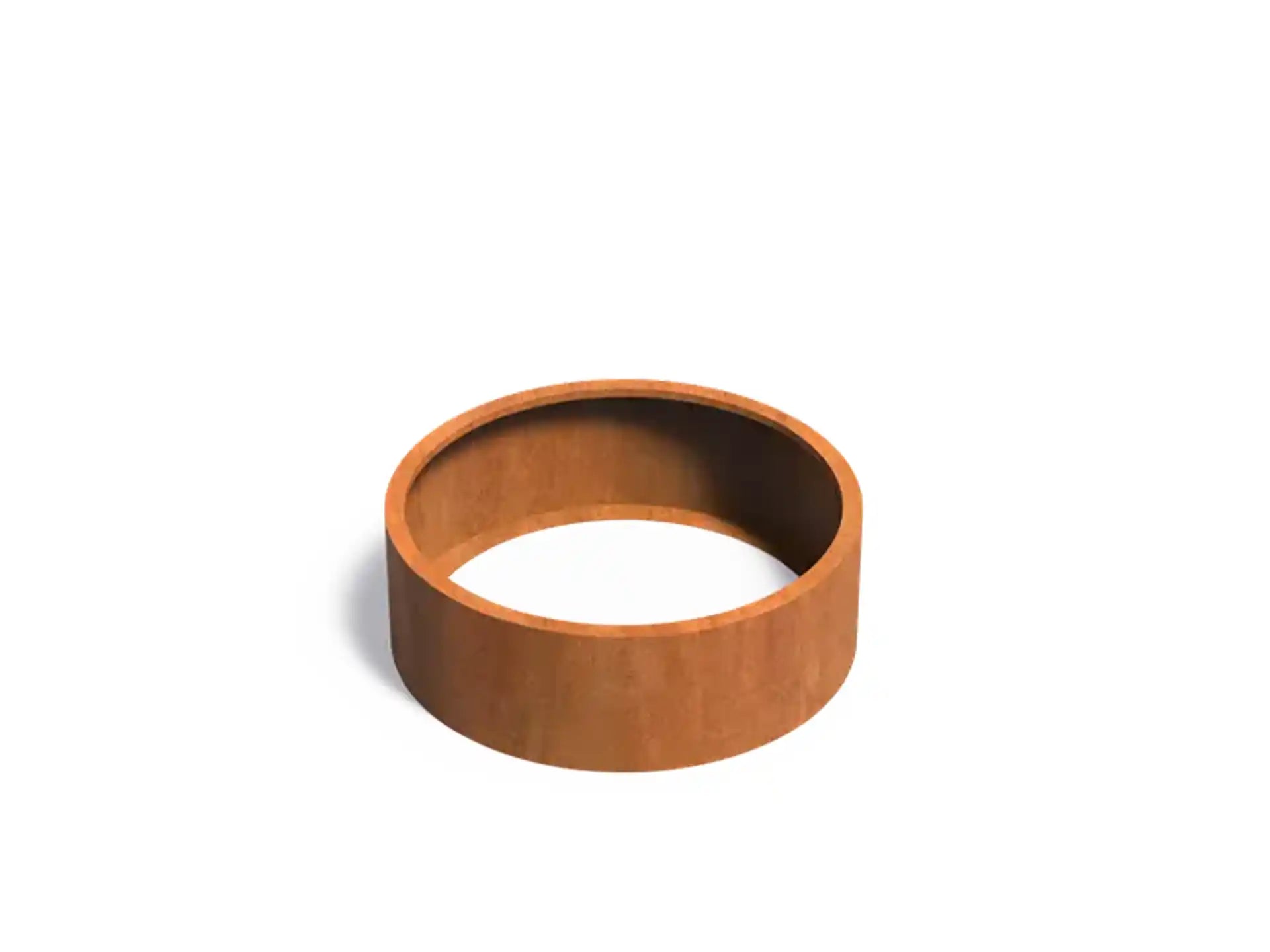 Adezz Circum Cortenstaal Plantenbak Rond zonder bodem 120 x 120 x 40 cm