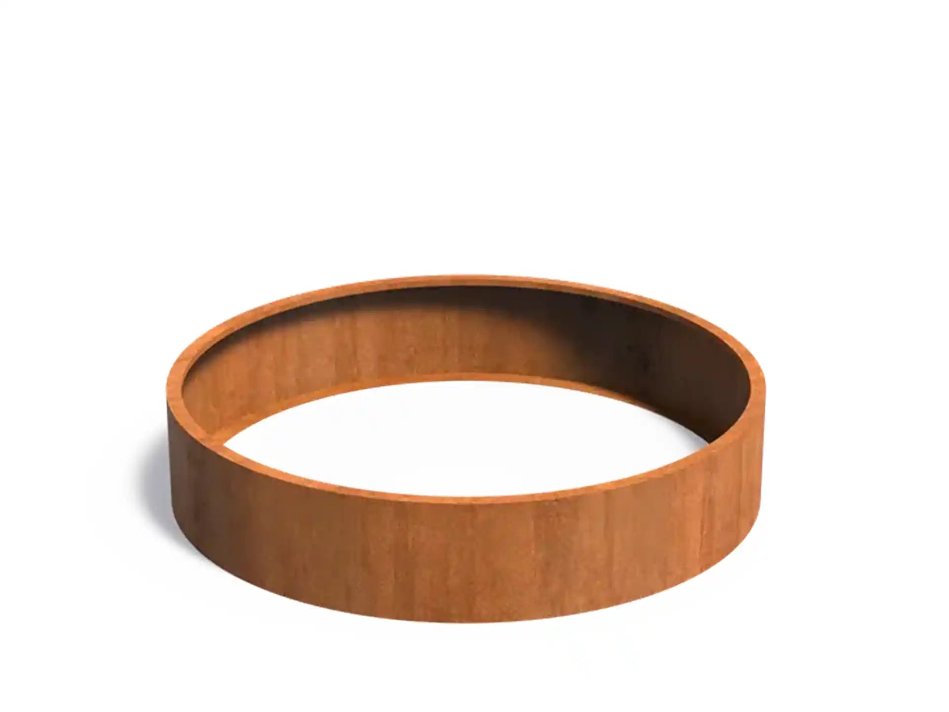 Adezz Circum Cortenstaal Plantenbak Rond zonder bodem 200 x 200 x 40 cm