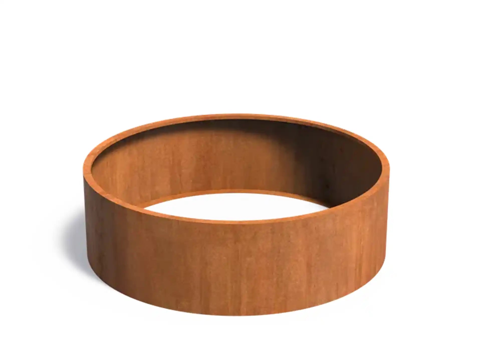 Adezz Circum Cortenstaal Plantenbak Rond zonder bodem 200 x 200 x 60 cm