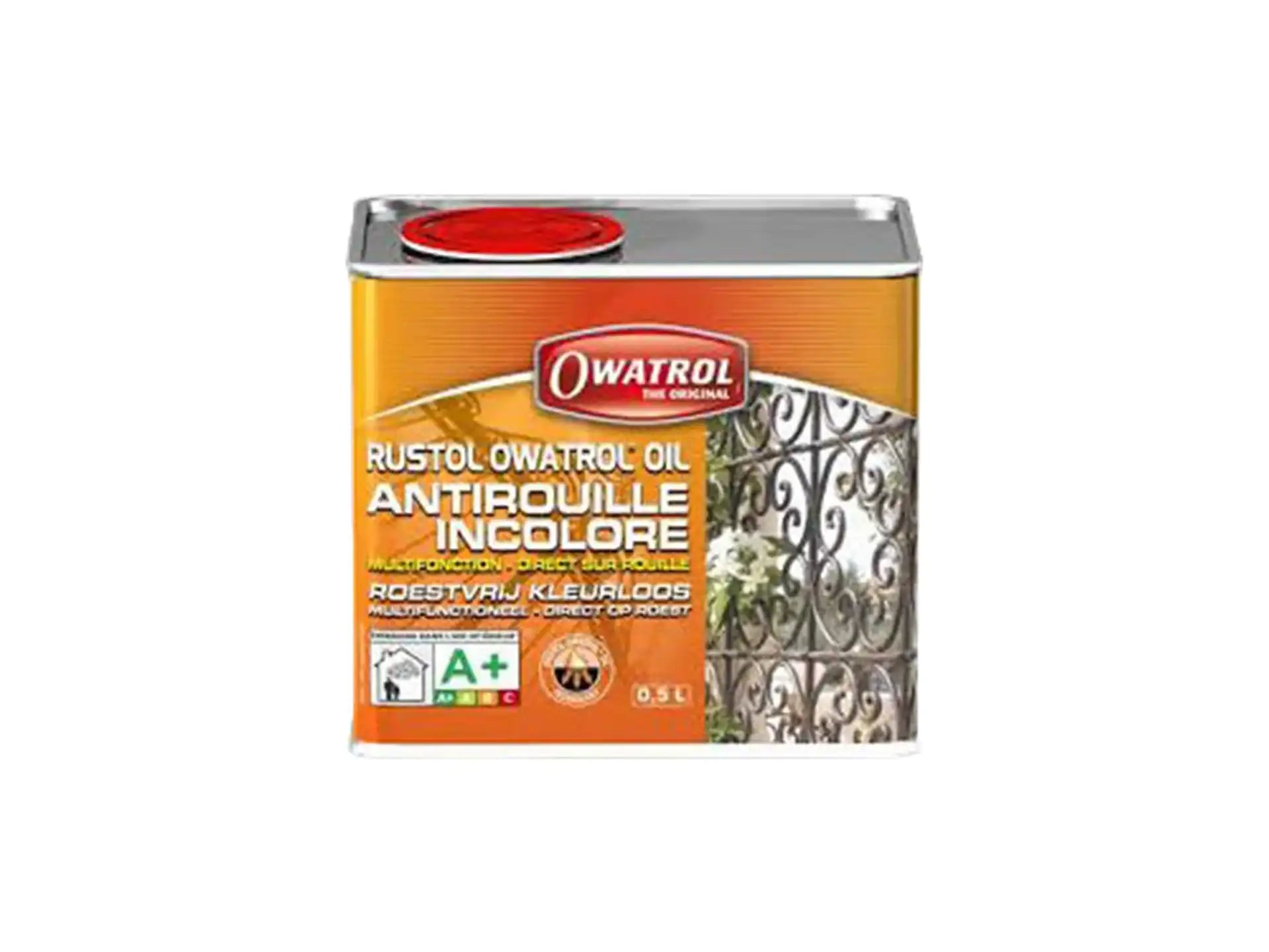 Adezz behandeling voor cortenstaal Owatrol 0,5 ltr.