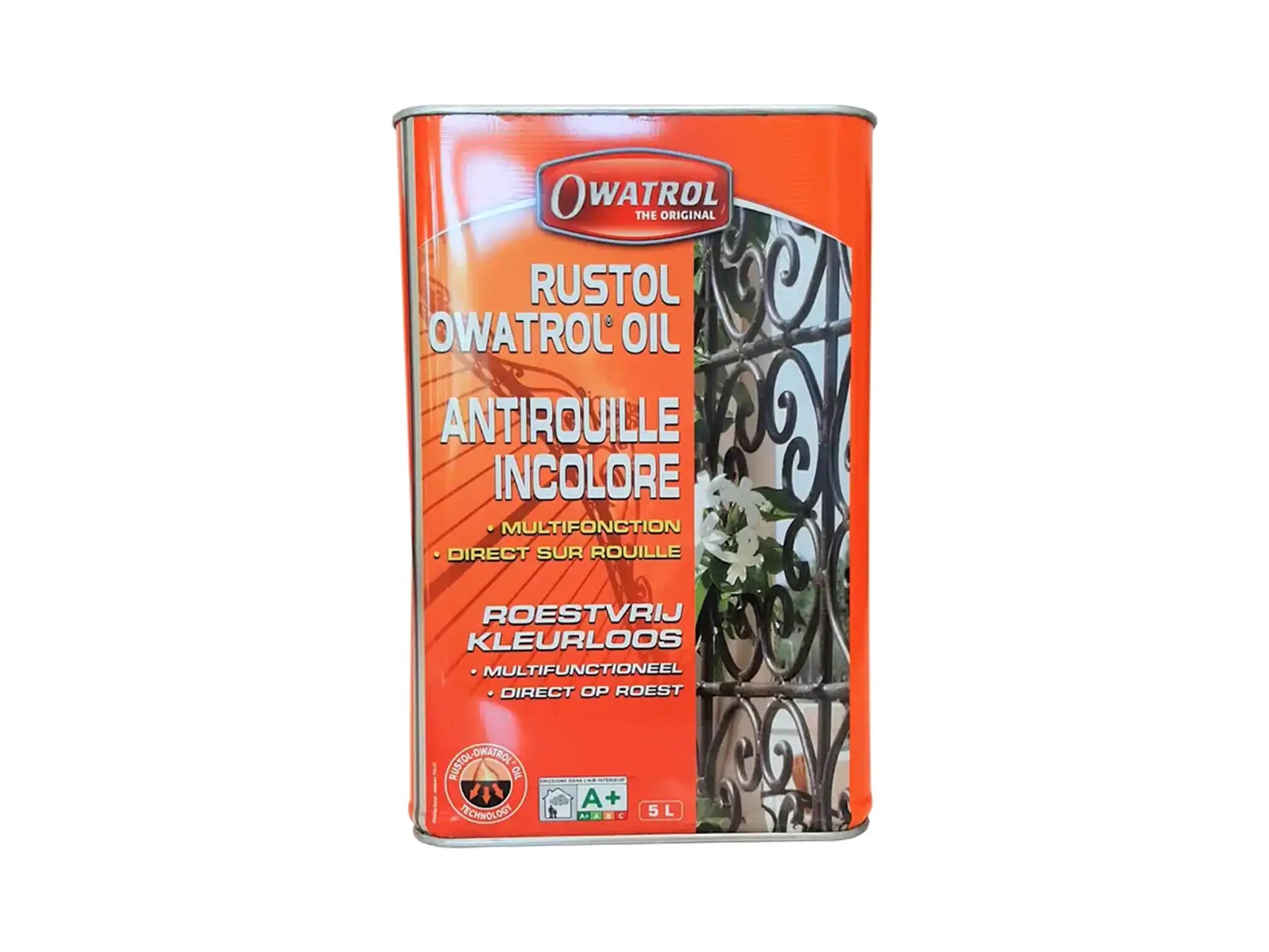 Adezz behandeling voor cortenstaal Owatrol 5.0 ltr.