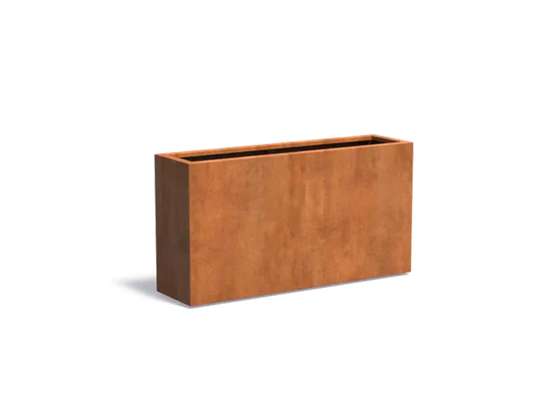 Adezz Carrez Cortenstaal Plantenbak Rechthoek 150 x 40 x 80 cm - met bodem