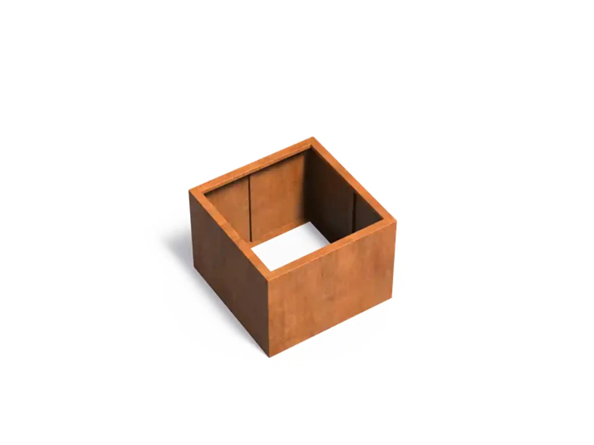 Adezz Carrez Cortenstaal Plantenbak Vierkant zonder bodem 80 x 80 x 60 cm