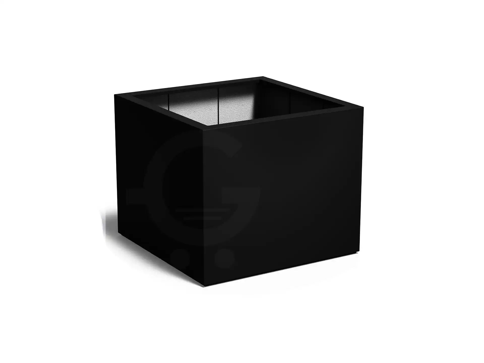 Adezz Carrez Plantenbak Polyester Vierkant 120 x 120 x 100 cm Gitzwart