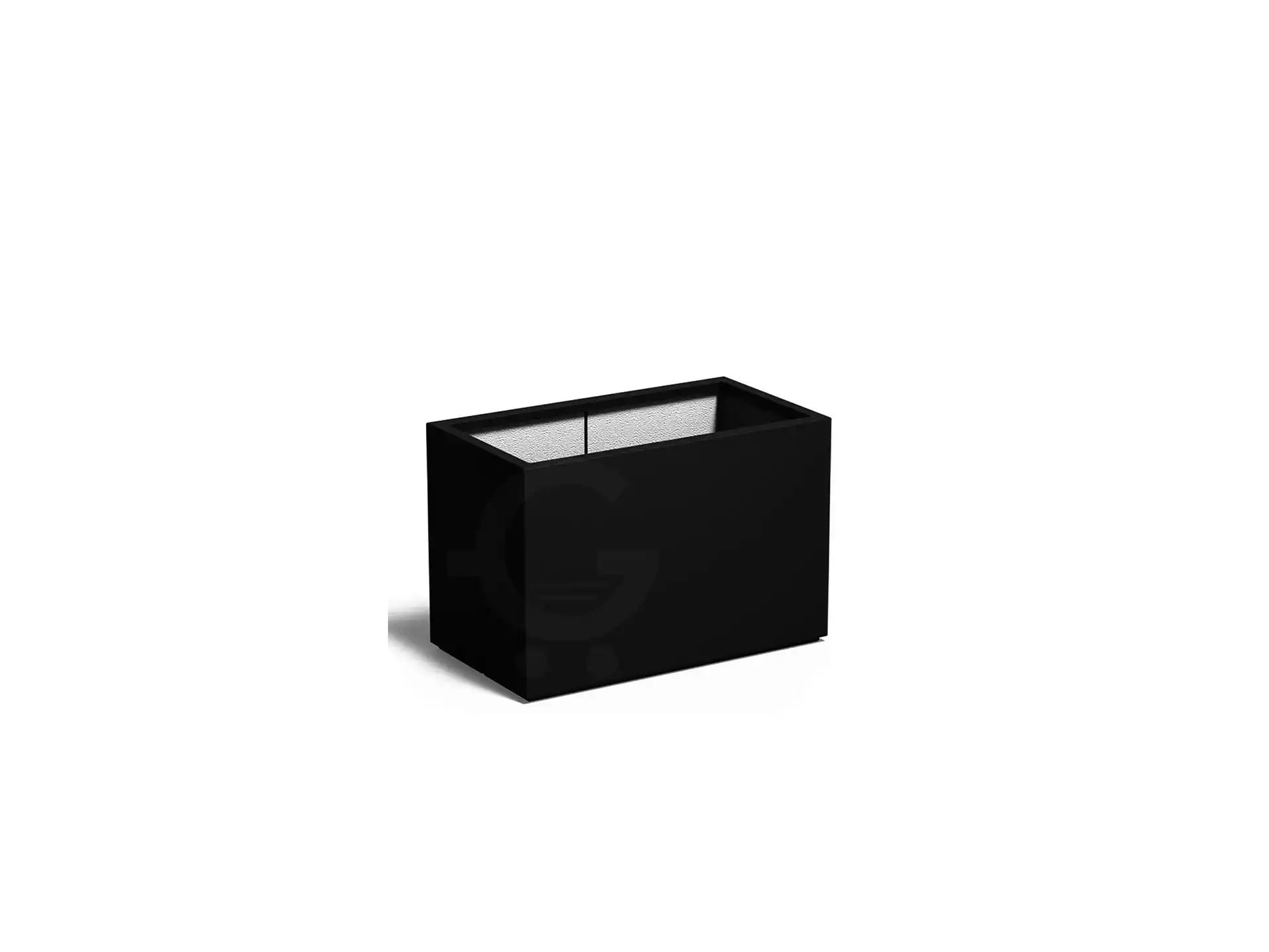 Adezz Carrez Plantenbak Polyester Rechthoek 90 x 50 x 60 cm Gitzwart