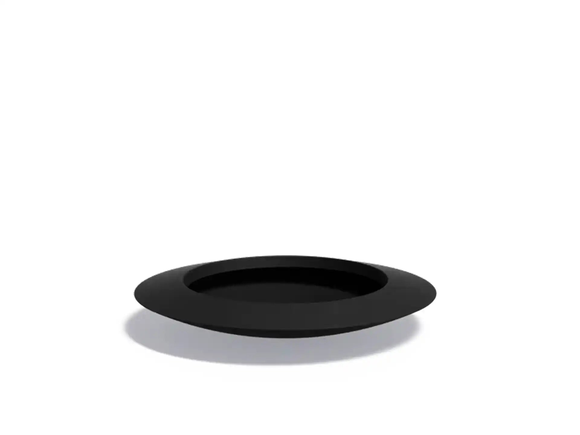 Adezz Ceder Plantenbak Polyester Rond Schaalmodel 120 x 120 x 20 cm Gitzwart