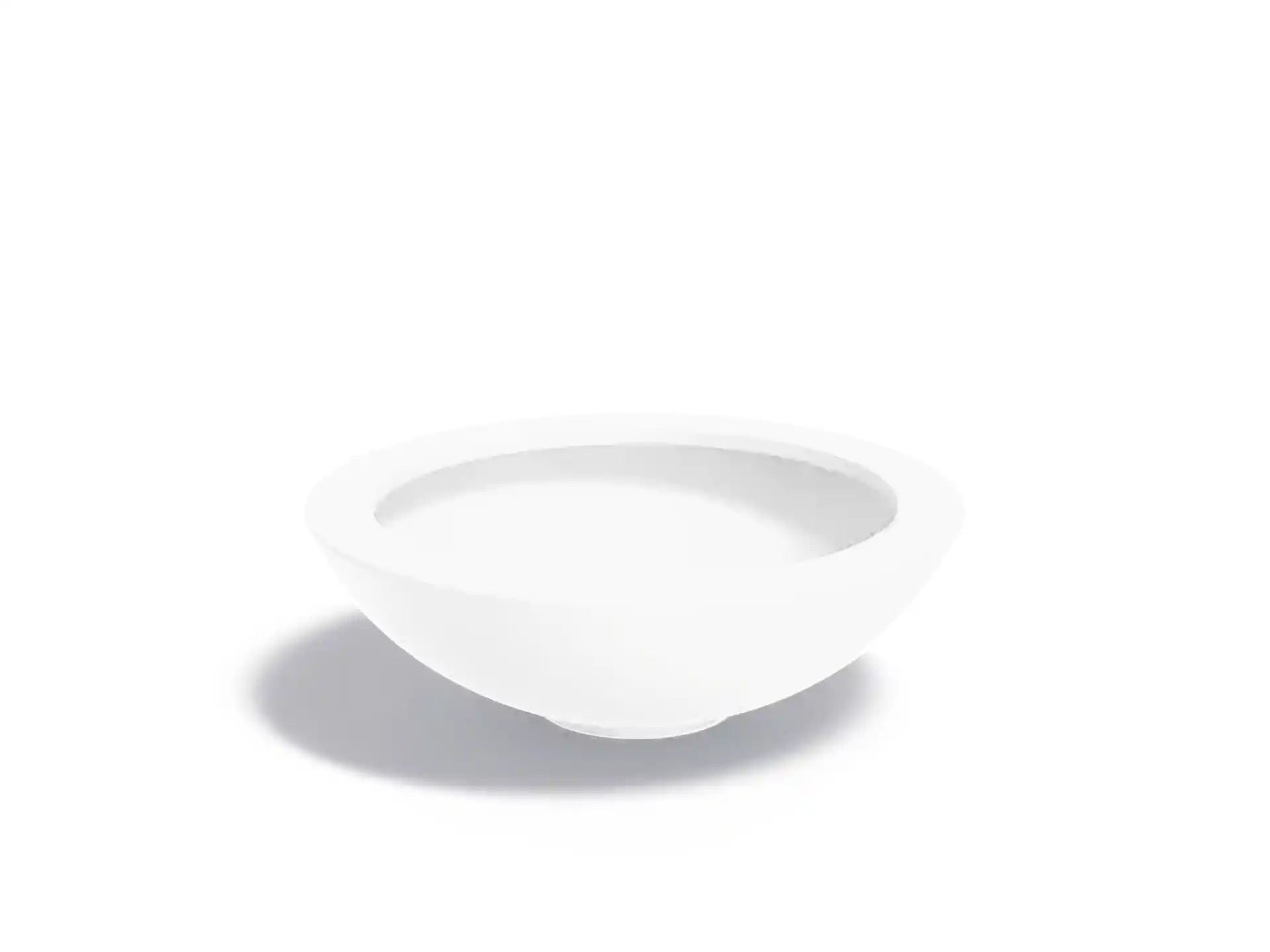 Adezz Ceder Plantenbak Polyester Rond Schaalmodel 120 x 120 x 40 cm Verkeerswit