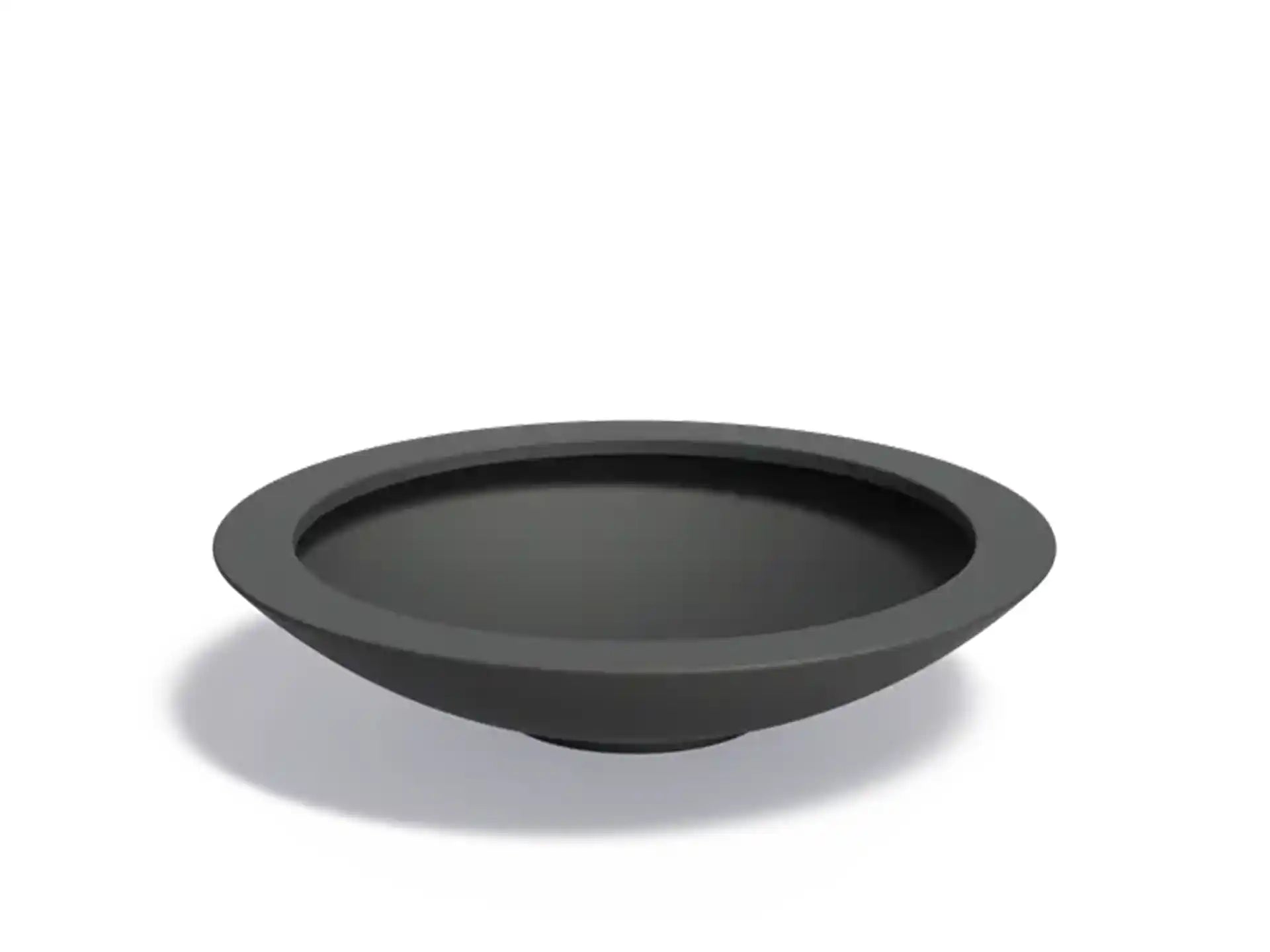 Adezz Ceder Plantenbak Polyester Rond Schaalmodel 153 x 153 x 34 cm Zwartgrijs