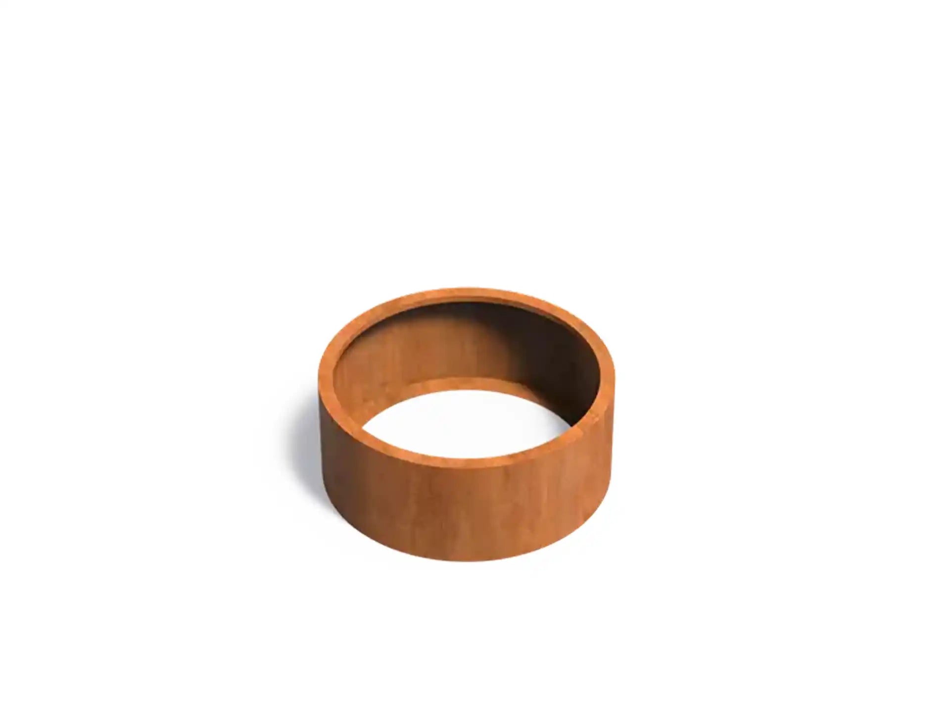 Adezz Circum Cortenstaal Plantenbak Rond zonder bodem 100 x 100 x 40 cm