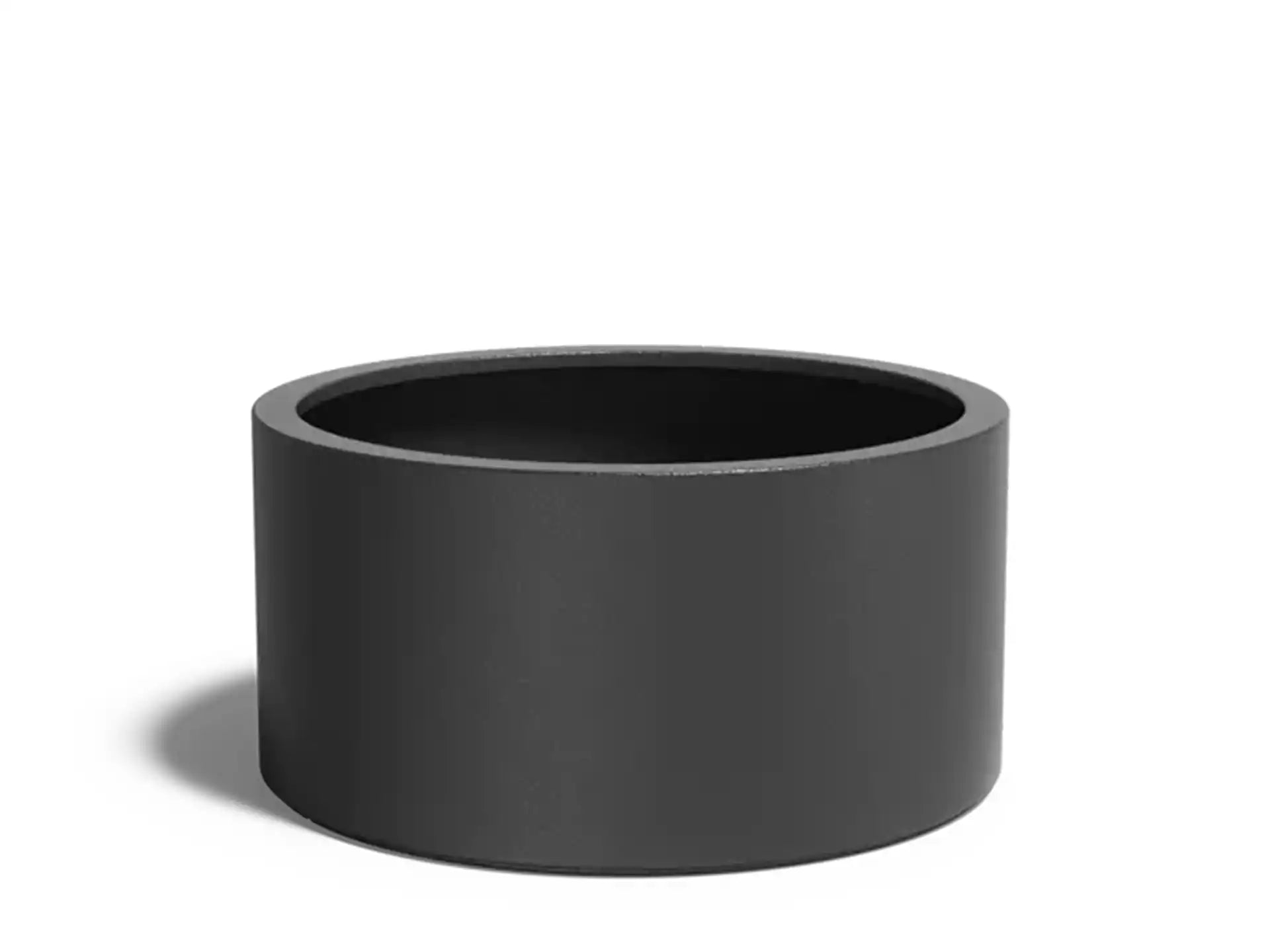 Adezz Circum Plantenbak Polyester Rond Recht 120 x 120 x 60 cm Zwartgrijs