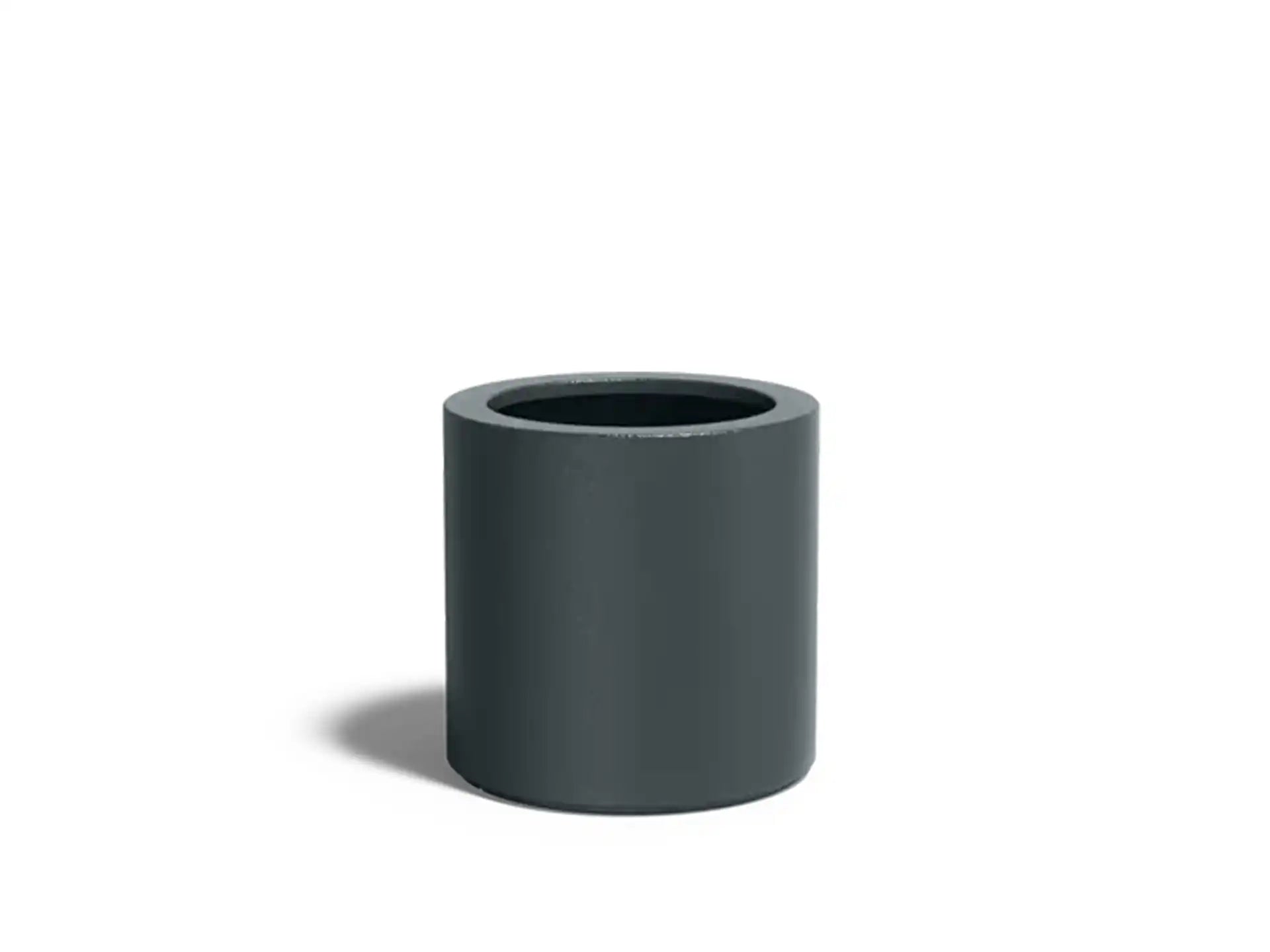 Adezz Circum Plantenbak Polyester Rond Recht 60 x 60 x 60 cm Antractietgrijs