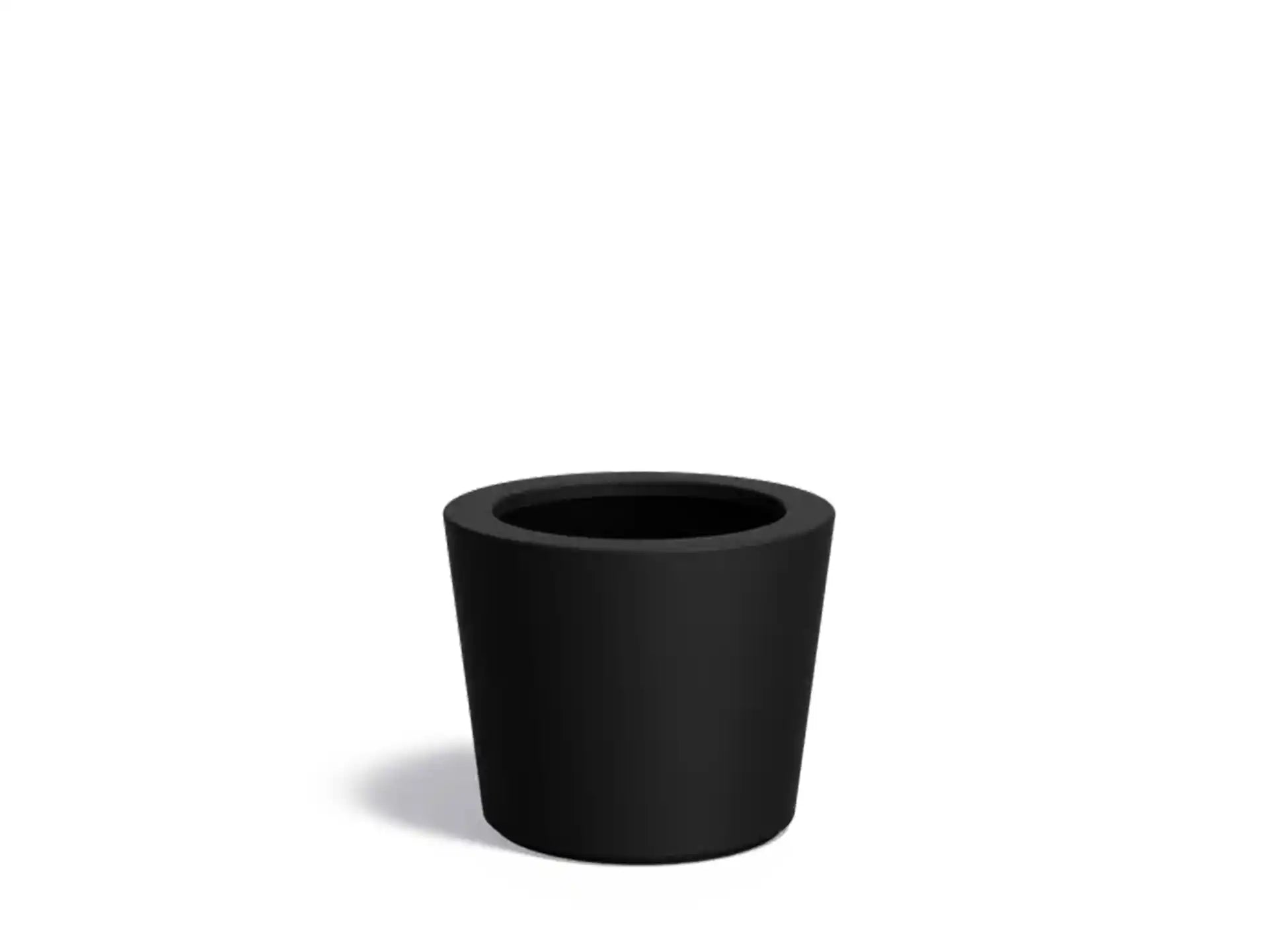 Adezz Conic Plantenbak Polyester Rond Schuin 63 x 63 x 52 cm Gitzwart