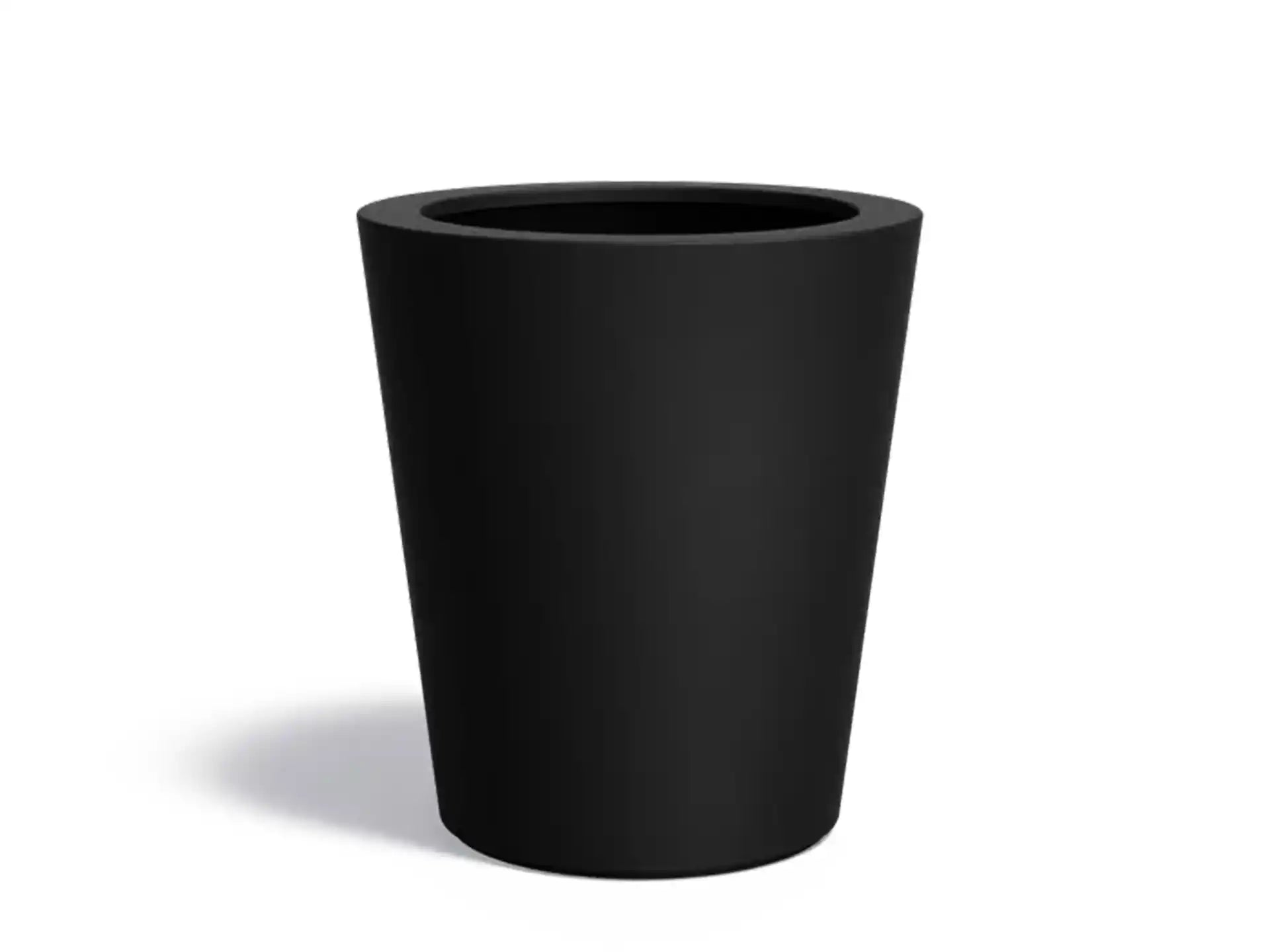 Adezz Conic Plantenbak Polyester Rond Schuin 89 x 89 x 100 cm Gitzwart