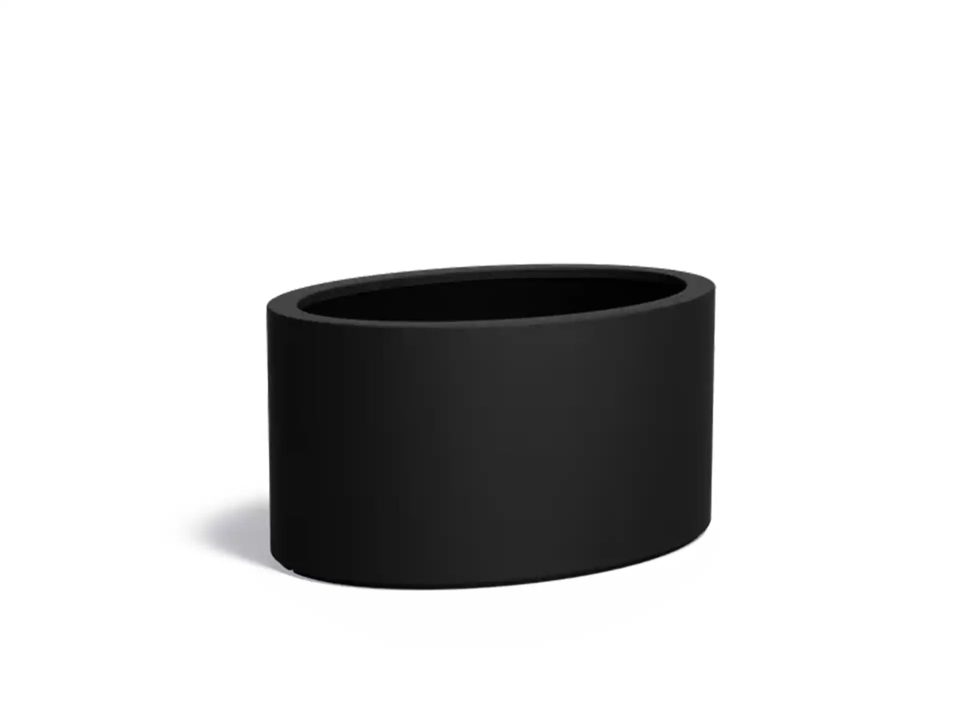 Adezz Ellipse Plantenbak Polyester Ovaal 115 x 80 x 60 cm Gitzwart