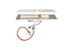 Adezz Forno Brann Inbouwbrander Rechthoek 80 x 19 cm | RVS