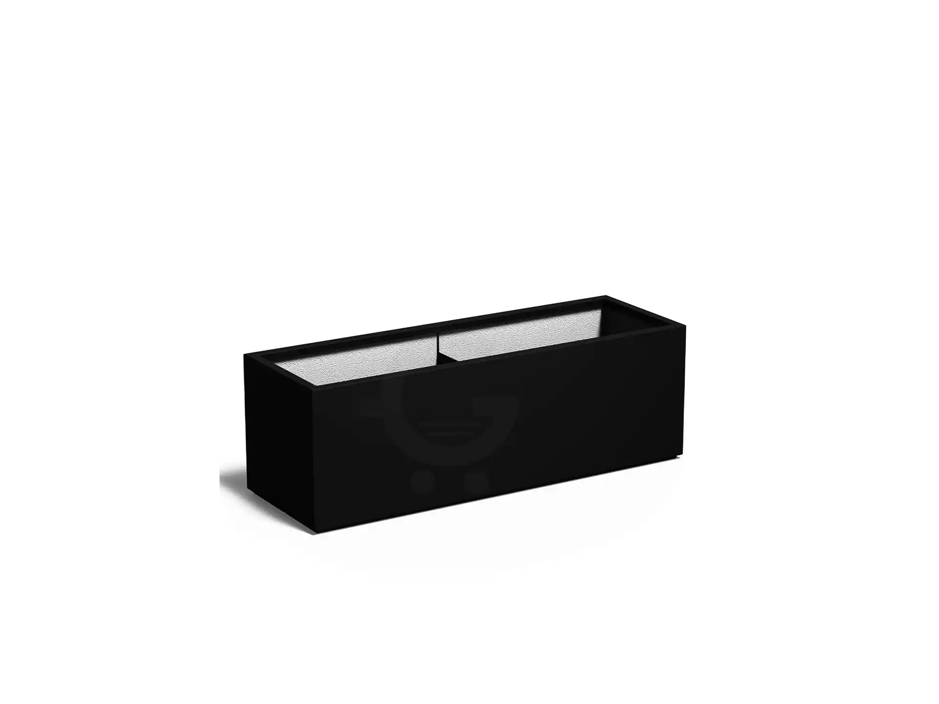 Adezz Carrez Plantenbak Polyester Rechthoek 150 x 50 x 50 cm Gitzwart