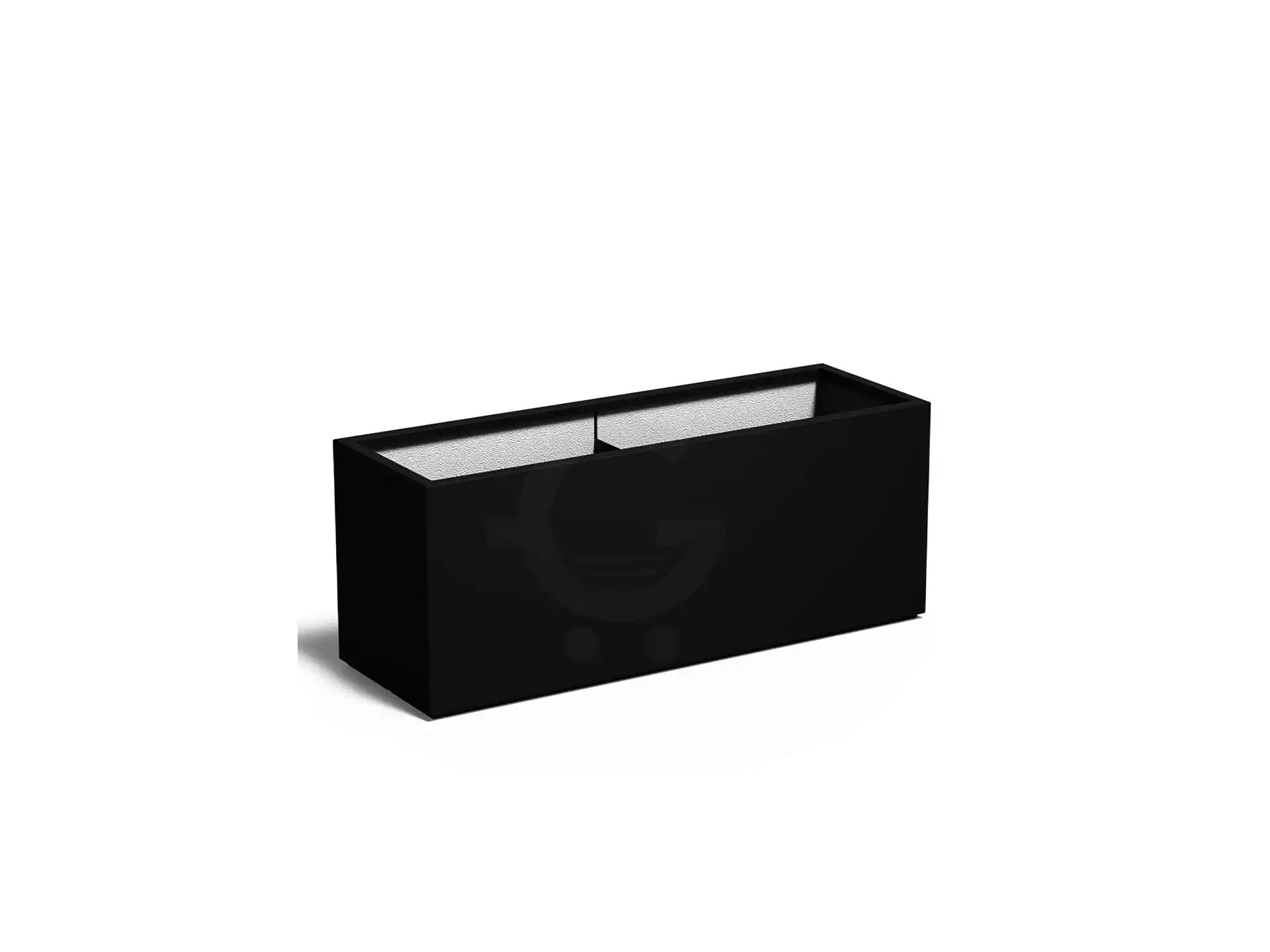 Adezz Carrez Plantenbak Polyester Rechthoek 150 x 50 x 60 cm Gitzwart