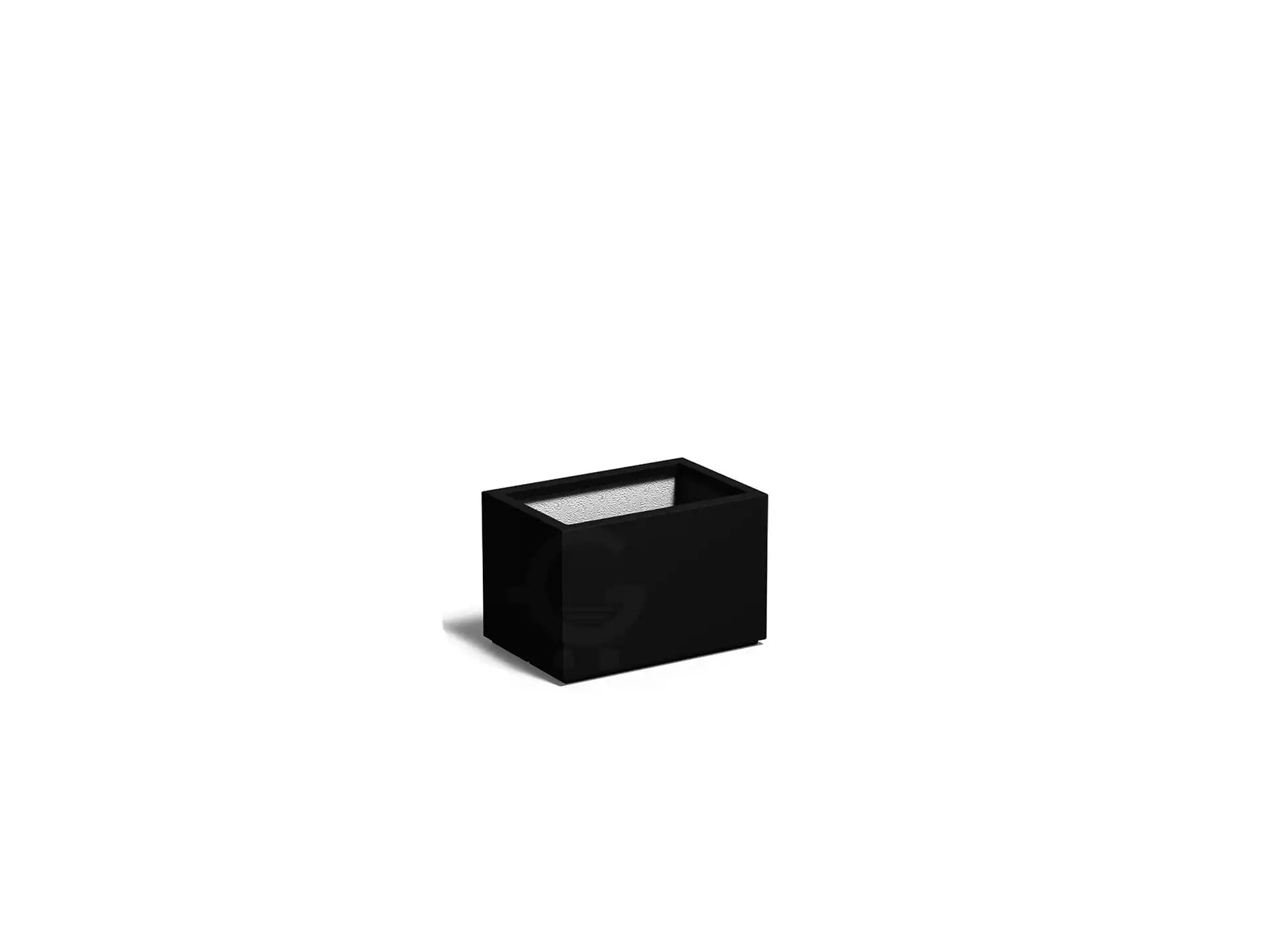 Adezz Carrez Plantenbak Polyester Rechthoek 60 x 40 x 40 cm Gitzwart