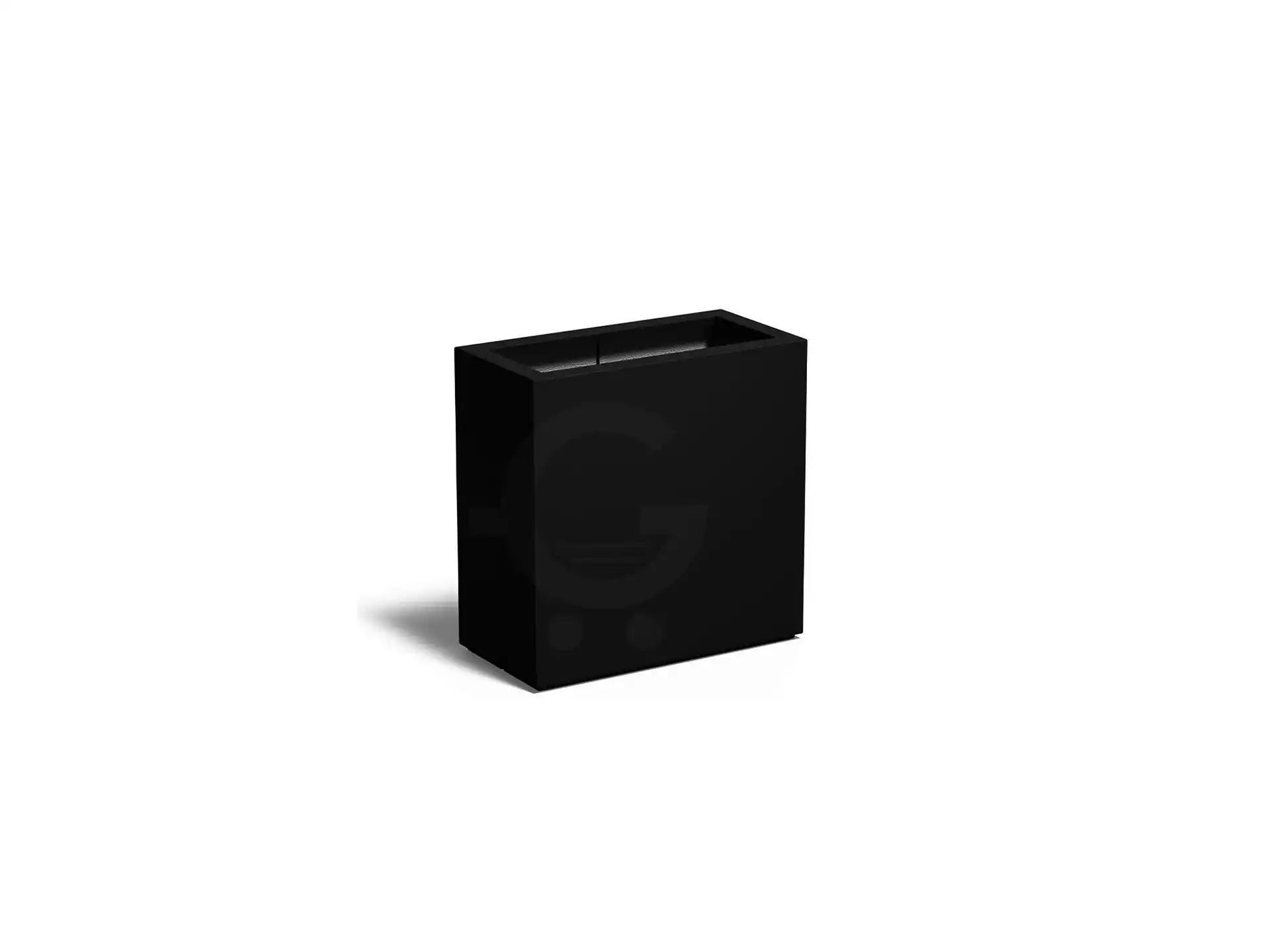 Adezz Carrez Plantenbak Polyester Rechthoek 80 x 40 x 80 cm Gitzwart