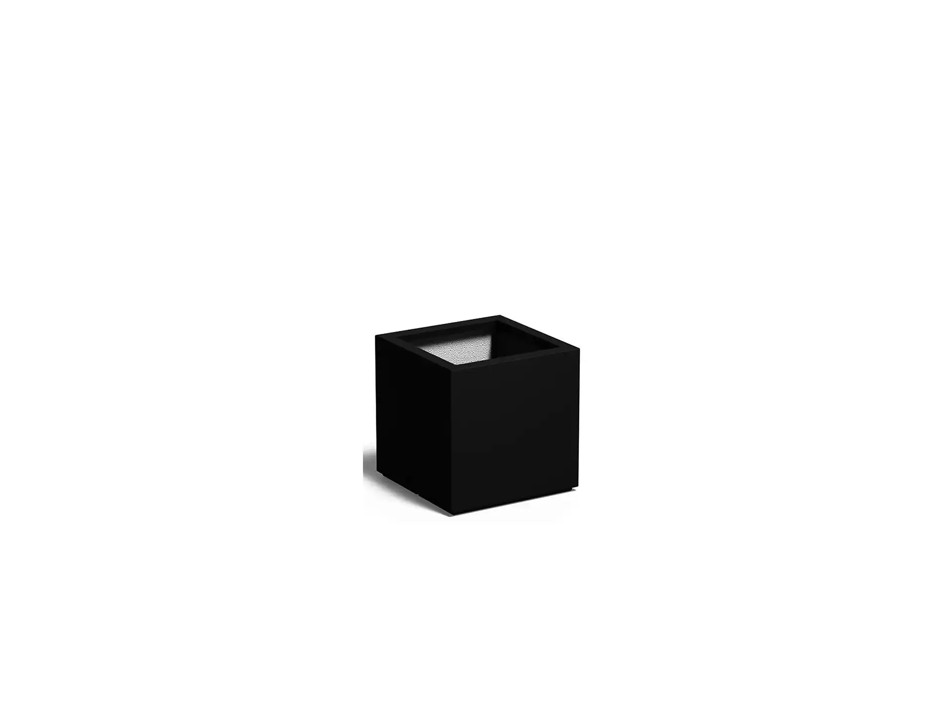 Adezz Carrez Plantenbak Polyester Vierkant 50 x 50 x 50 cm Gitzwart