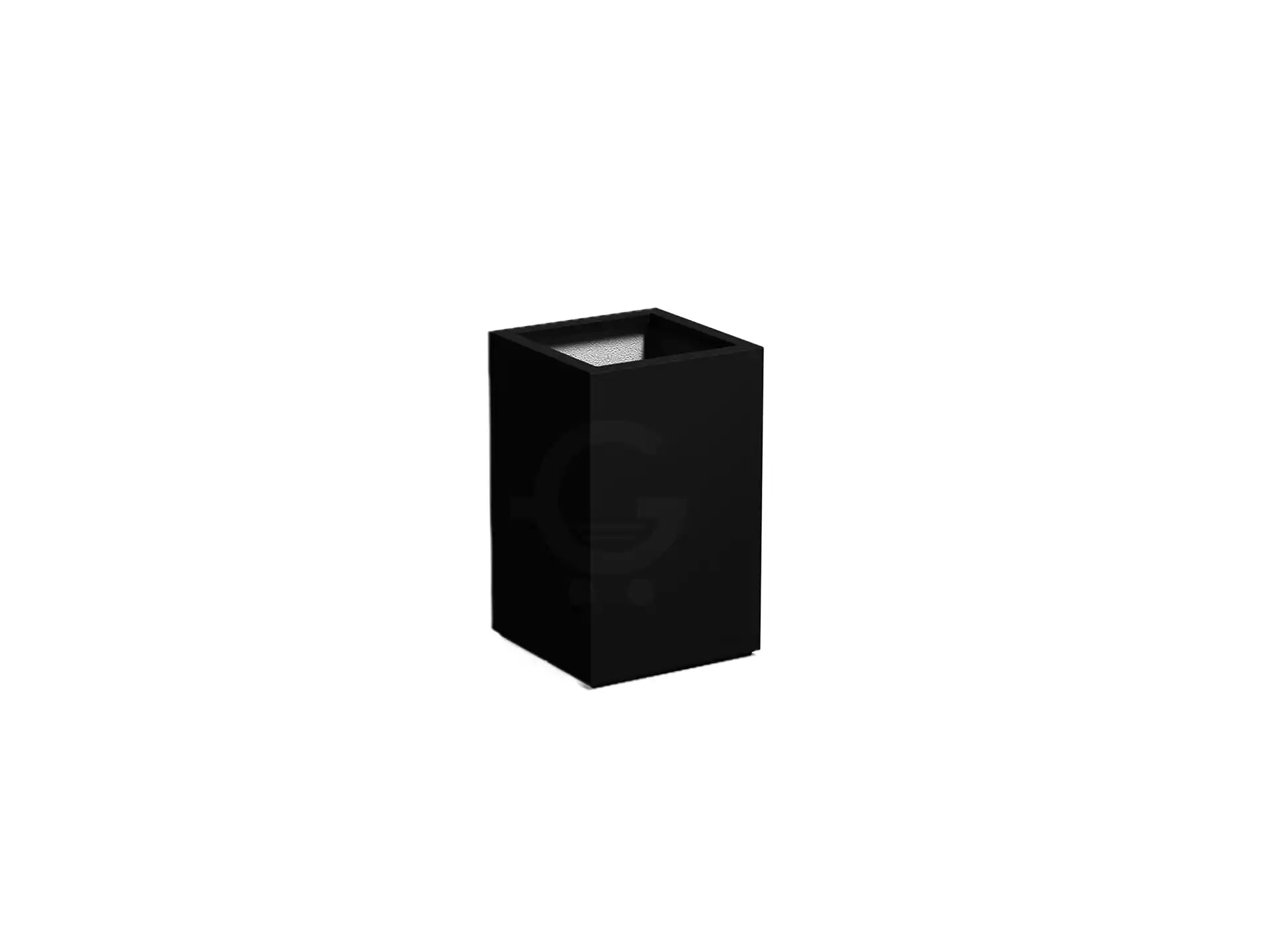 Adezz Carrez Plantenbak Polyester Vierkant 50 x 50 x 80 cm Gitzwart