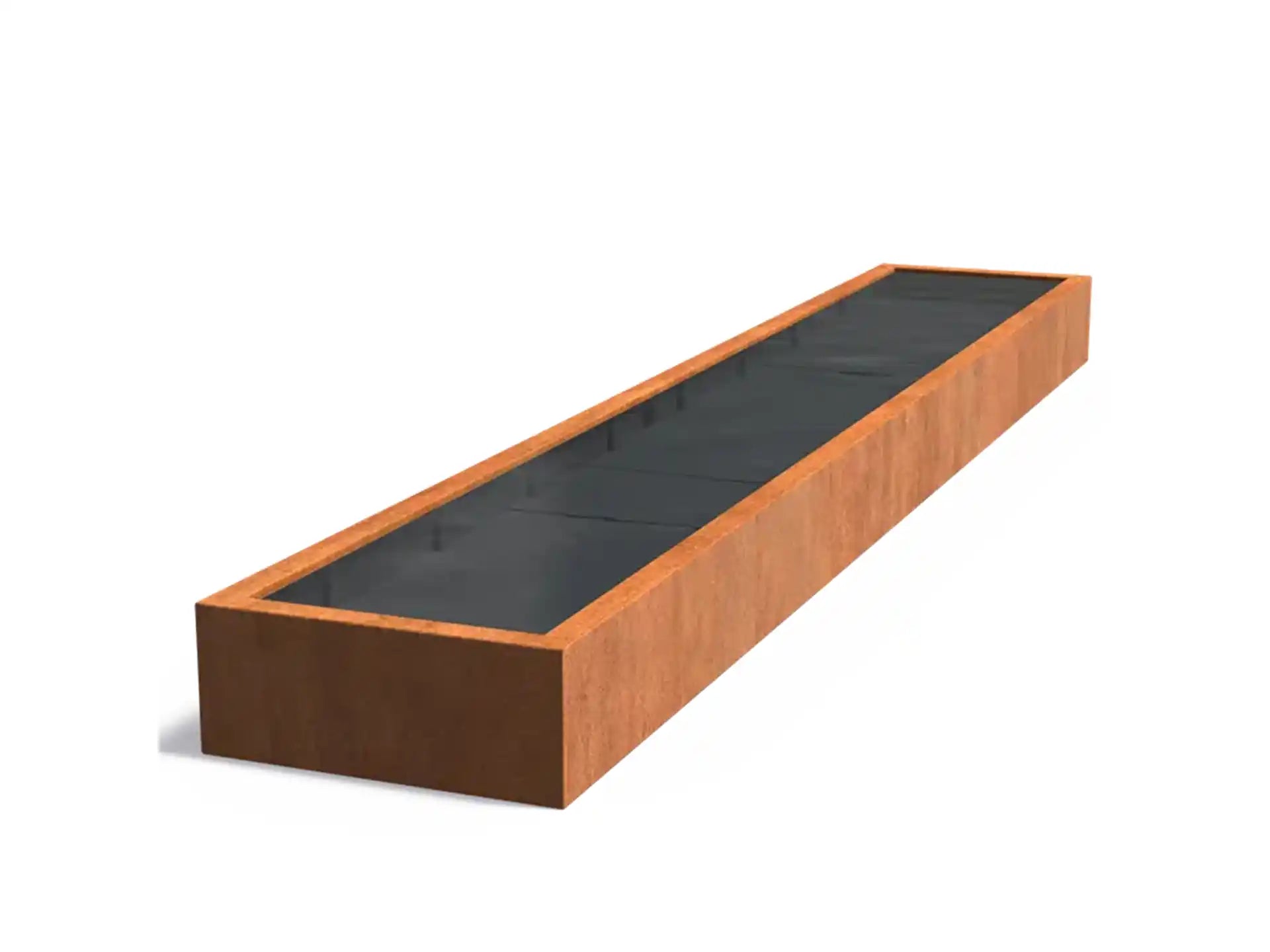 Adezz Vijver Cortenstaal 600 x 100 x 40 cm