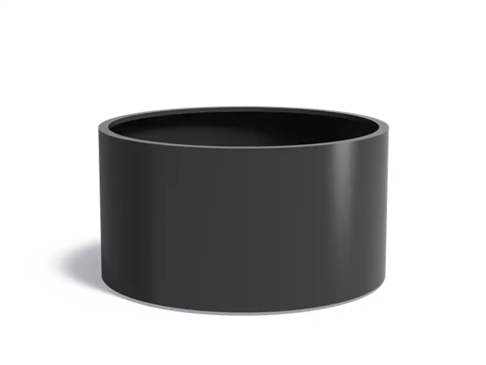 Adezz Circum Aluminium Plantenbak Rond 150 x 150 x 80 cm Zwartgrijs