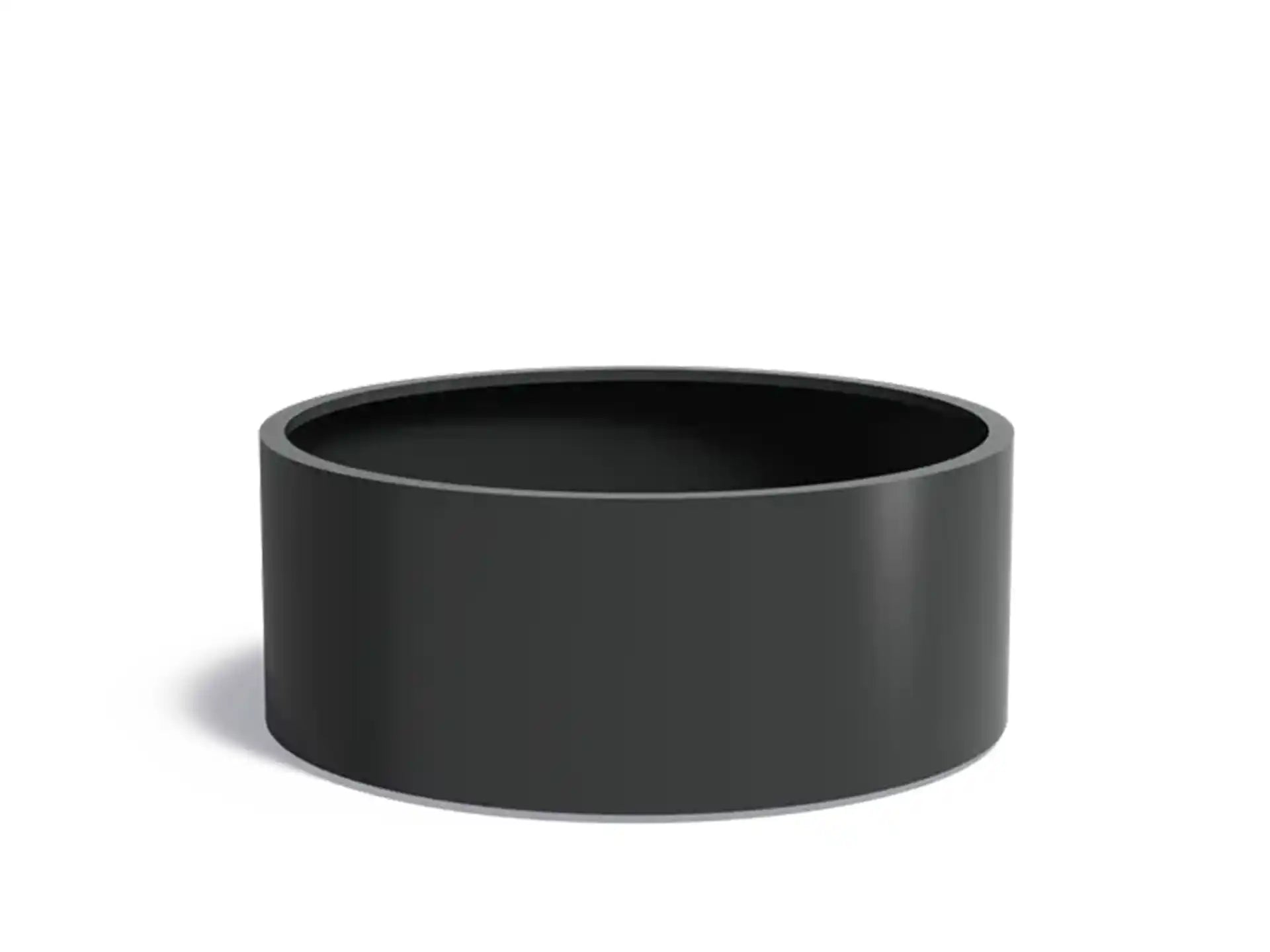 Adezz Circum Aluminium Plantenbak Rond 150 x 150 x 60 cm Zwartgrijs