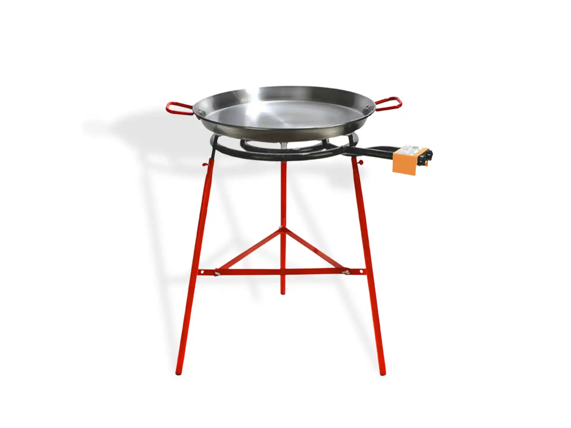 Garcima - COMPLETE SET - Paella Brander 50 cm incl Standaard - Stalen Paella Pan 60 cm - Mirador
