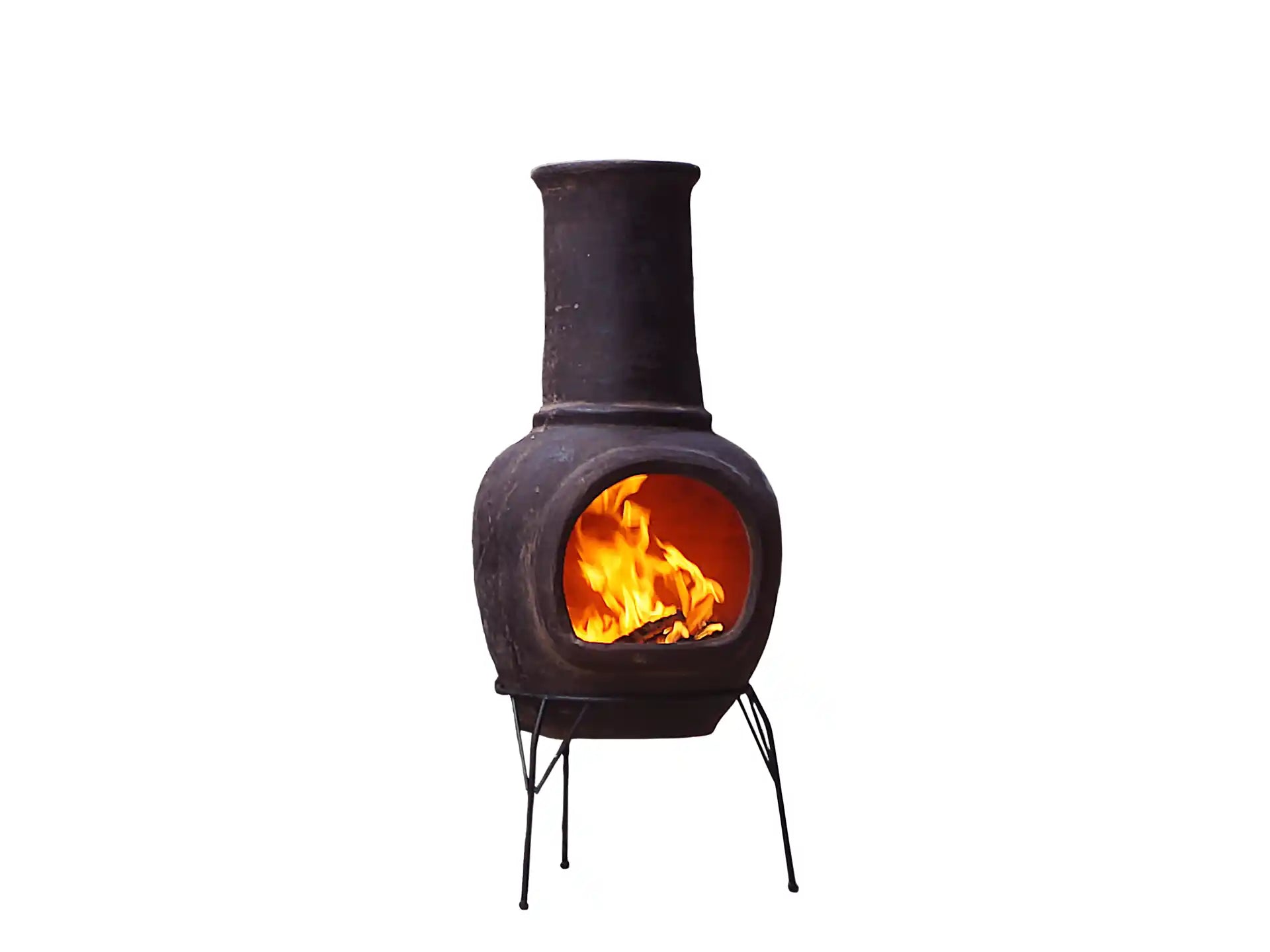 Sol-y-Yo Mexicaanse Tuinhaard Chimenea (bruin, 105 cm) | Mexico Trade