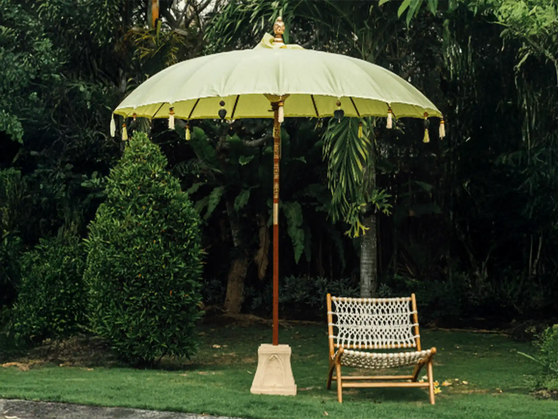 Todo Bien - Bali parasol 250 cm - Geel