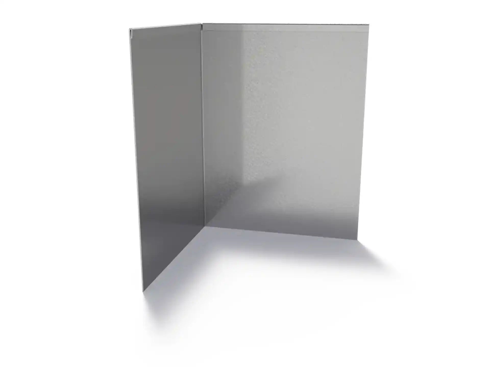 Adezz Kantopsluiting verzinkt staal hoek geplet buiten 30 x 30 x 39 cm - 3 mm