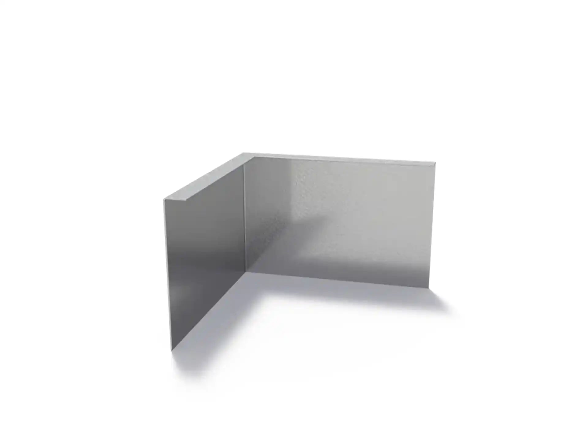 Adezz Kantopsluiting verzinkt staal hoek gezet buiten 30 x 30 x 20 cm - 2 mm