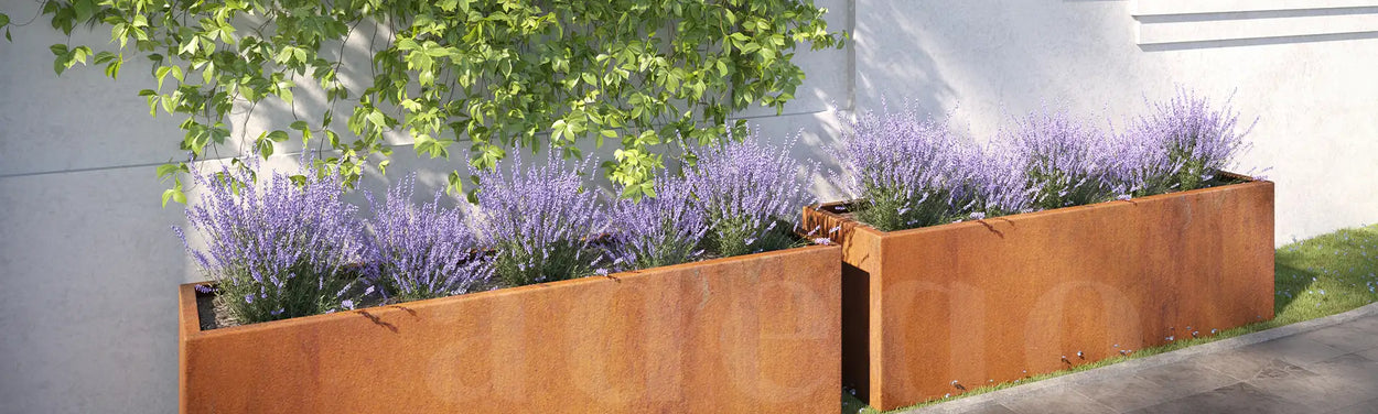 Langwerpige plantenbakken voor buiten