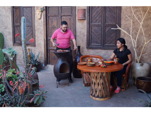 Eten bereiden met een Mexicaanse tuinhaard. Alle mogelijkheden op een rij