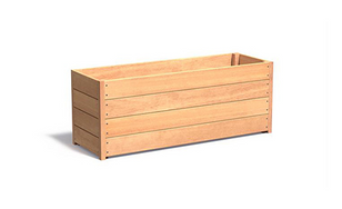 Rechthoekige Houten Plantenbakken