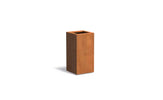 Adezz Carrez Cortenstaal Plantenbak Pilaar Vierkant 40 x 40 x 80 cm - met bodem