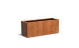 Adezz Carrez Cortenstaal Plantenbak Rechthoek 150 x 50 x 60 cm - met bodem