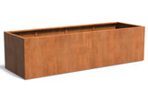 Adezz Carrez Cortenstaal Plantenbak Rechthoek 300 x 100 x 80 cm - met bodem