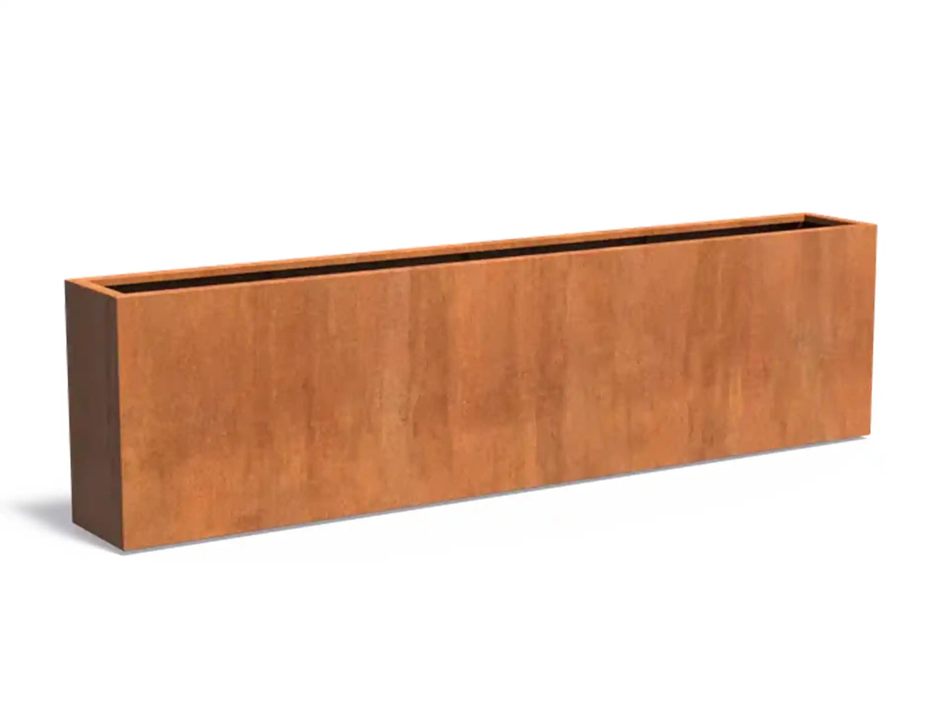 Adezz Carrez Cortenstaal Plantenbak Rechthoek 300 x 40 x 80 cm - met bodem