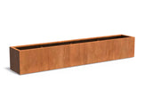 Adezz Carrez Cortenstaal Plantenbak Rechthoek 300 x 50 x 50 cm - met bodem