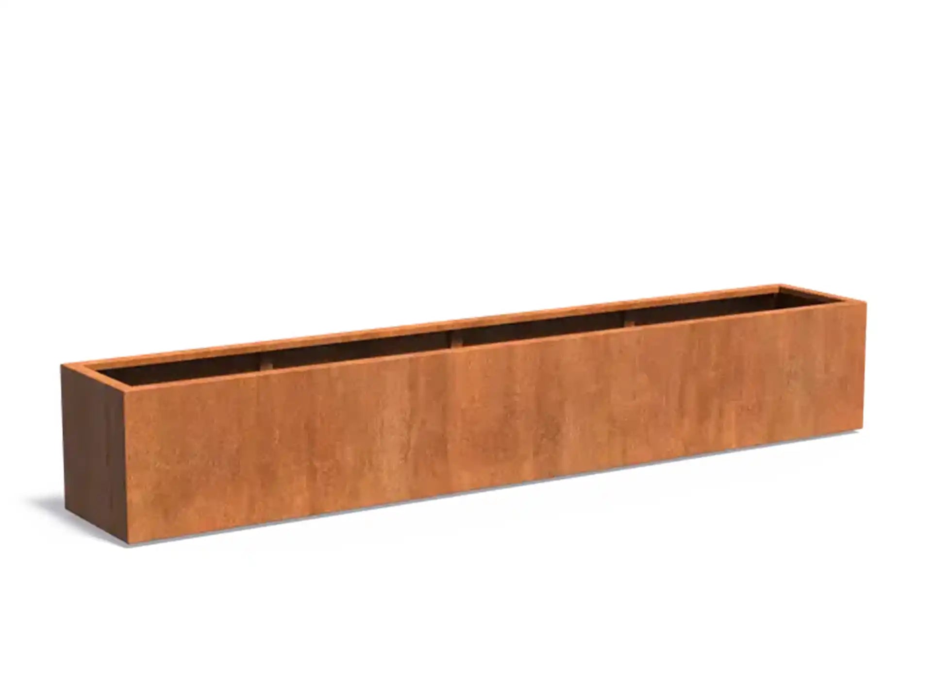 Adezz Carrez Cortenstaal Plantenbak Rechthoek 300 x 50 x 50 cm - met bodem