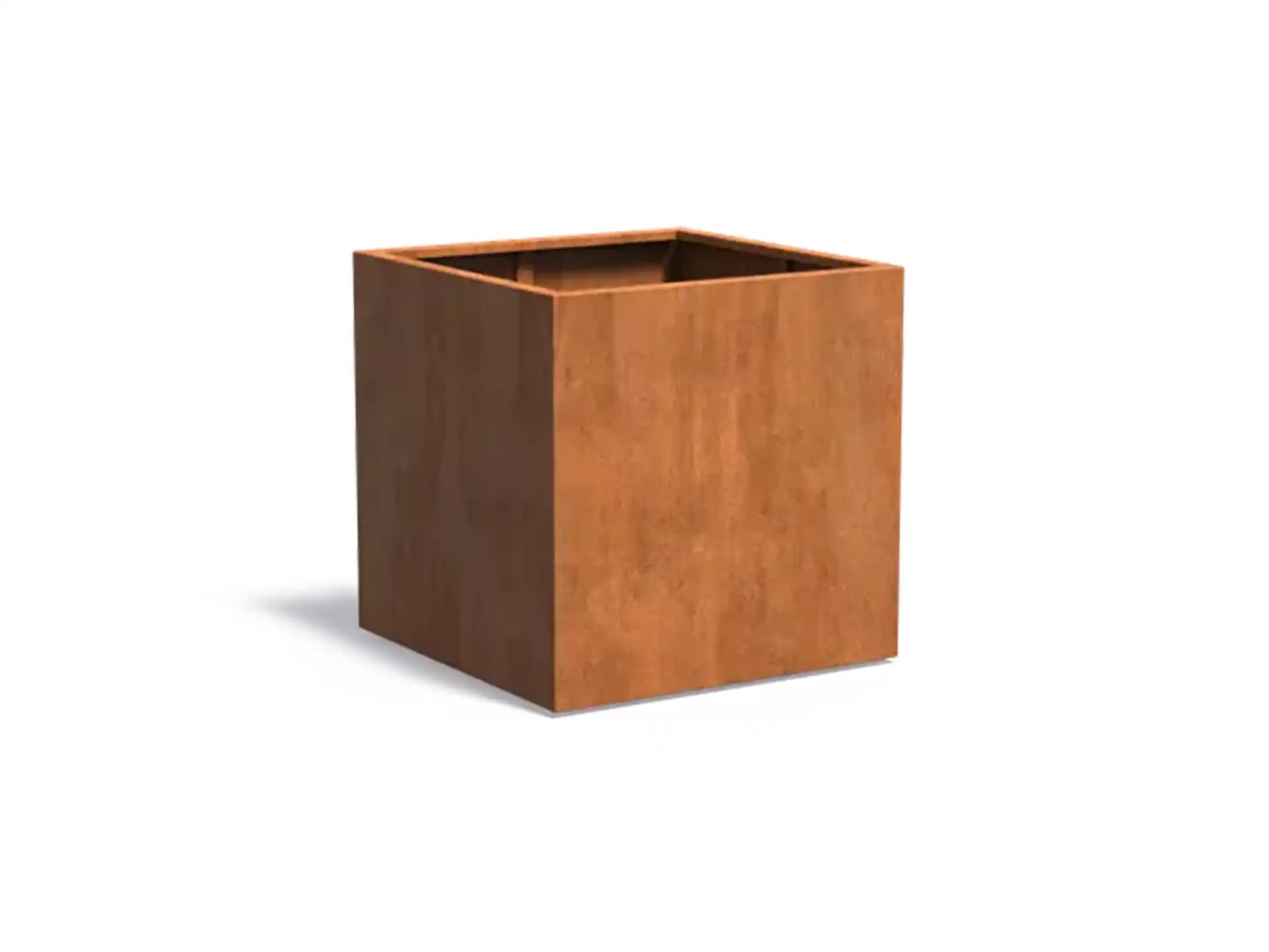 Adezz Carrez Cortenstaal Plantenbak Vierkant 100 x 100 x 100 cm - met bodem