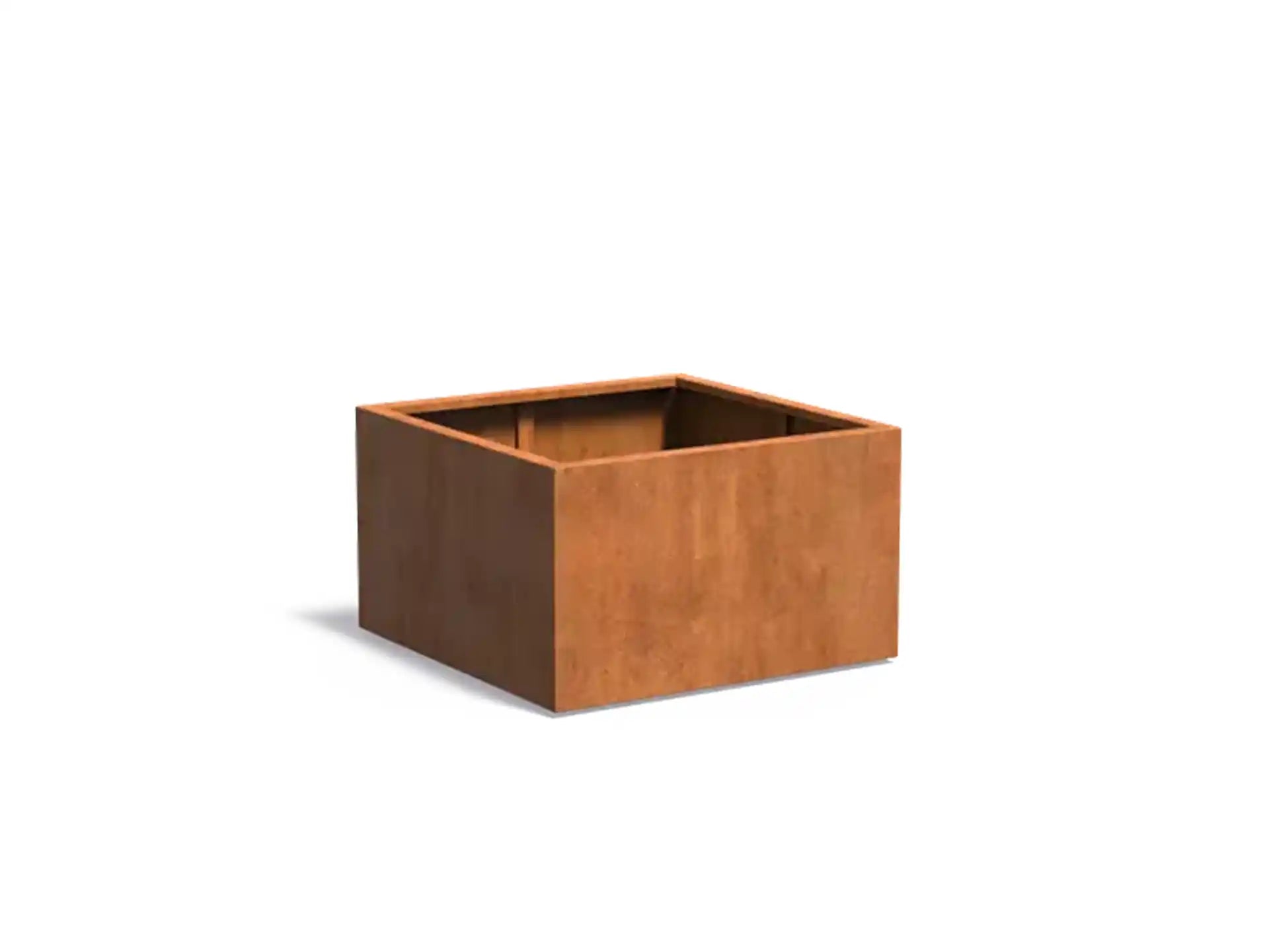 Adezz Carrez Cortenstaal Plantenbak Vierkant 100 x 100 x 60 cm - met bodem