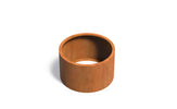 Adezz Circum Cortenstaal Plantenbak Rond zonder bodem 100 x 100 x 60 cm