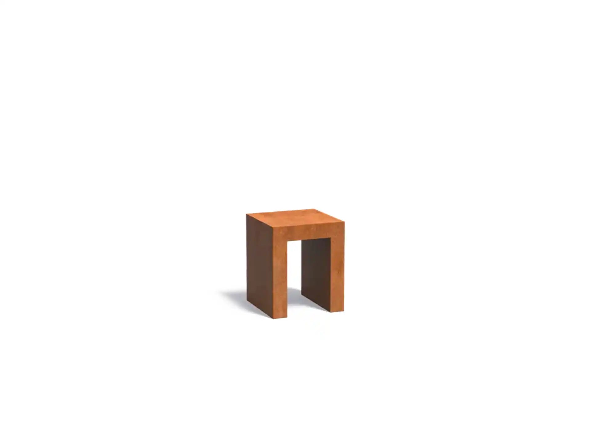 Adezz Sokkel U-vorm van cortenstaal 50 x 50 x 60 cm