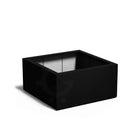 Adezz Carrez Plantenbak Polyester Vierkant 120 x 120 x 60 cm Gitzwart