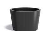 Adezz Conic Aluminium Plantenbak Rond 120 x 120 x 80 cm Zwartgrijs
