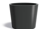 Adezz Conic Aluminium Plantenbak Rond 120 x 120 x 100 cm Zwartgrijs